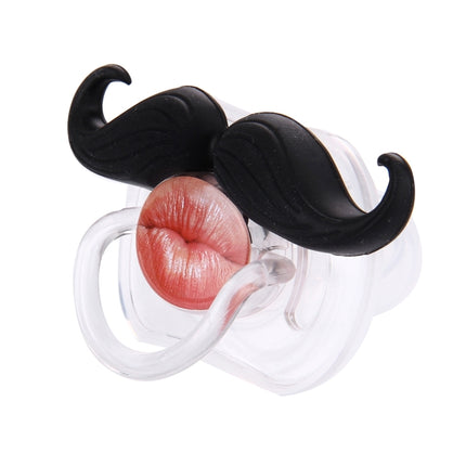 Funny Infant Mustache Baby Appease Nipple-garmade.com