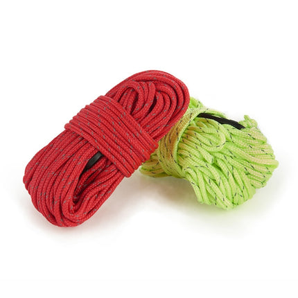 Naturehike NH15A001-G Outdoor Camping 4*4 Tent Awning Reflective Rope Runners Guy Line Cord Paracord, Random Color Delivery-garmade.com
