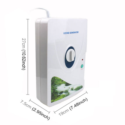600MG Ozone Generator Cleaner Sterilizer for Vegetables and Fruits, AC 110V, US Plug-garmade.com