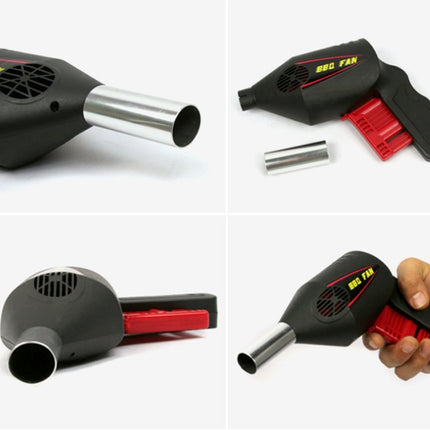 Portable Outdoor Blower Barbecue Tool Hand Pressure Manual BBQ Blower-garmade.com