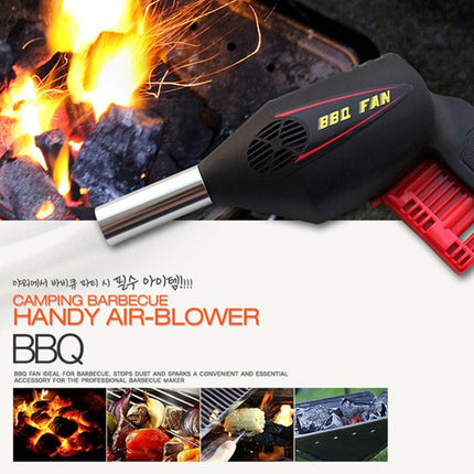 Portable Outdoor Blower Barbecue Tool Hand Pressure Manual BBQ Blower-garmade.com