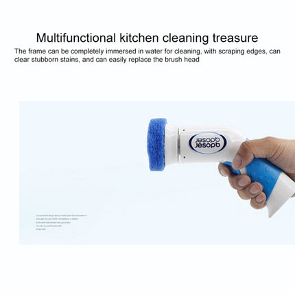 Kitchen Bathroom Electric Handheld Washing Cleaner Machine Oil Stain Cleaning Brush Household Cleaning Tool-garmade.com