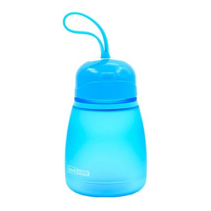 308ml Plastic Screw Top Child Cute Water Bottle(Blue)-garmade.com
