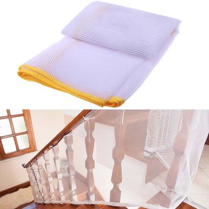 3m Thickening Safety Cope Braided Balcony Stair Safety Net for Child(Yellow)-garmade.com