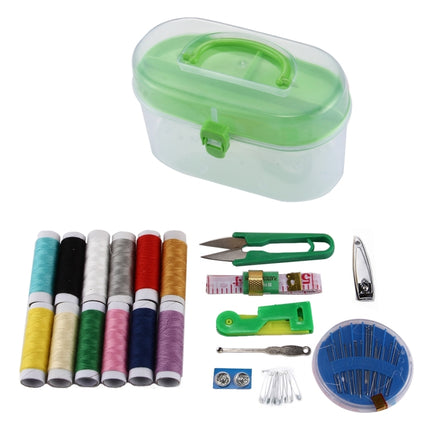 Multi-colorline, Needle Wearer, Tape, Ear Spoon etc Treasure Box, Daily Necessities Sewing Box, Random Color Delivery-garmade.com