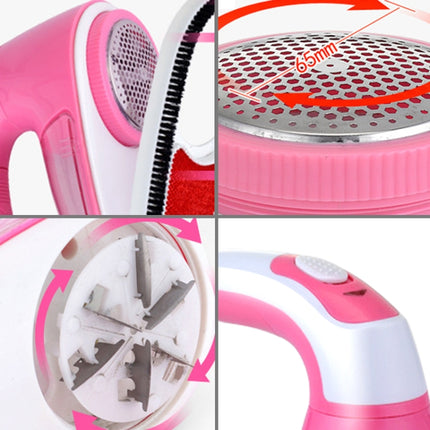 USB Charged And Battery Power Supplied Handle Rotatable Clothes Link Remover Machine-garmade.com