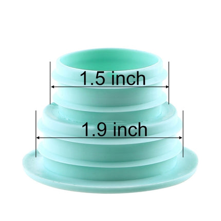 3 PCS Sewer Lengthen Odor-resistant Silicone Joint Kitchen Plumbing Sewer Drain Sealing Plug, Random Color Delivery-garmade.com