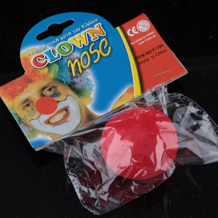 5 PCS Halloween Costume Party Props Sponge Red Clown Noses-garmade.com