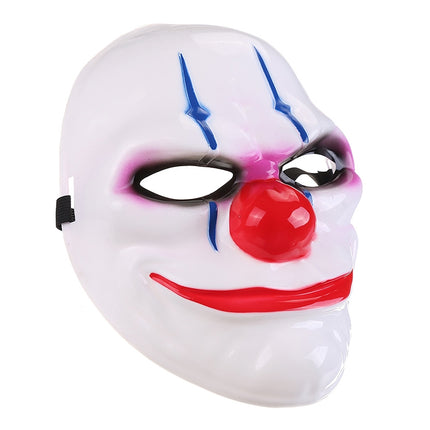 Halloween Mask PVC Halloween Festival Party Clown Pattern Mask-garmade.com