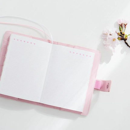 Creative Notebook See Also The Sakura PU Hand Book Suit Gift Notebook School Office Supplies, Random Color Delivery-garmade.com
