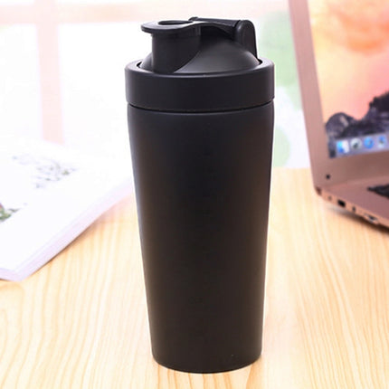 500mL(17.5oz) Healthy Sports Cup Stainless Steel Protein Powder Classic Shaker Bottle Replacement Milkshake Cup-garmade.com