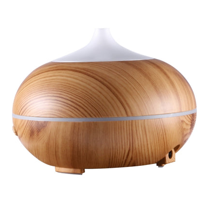 10W 150mL Wood Grain Aromatherapy Air Purifier Humidifier with LED Light for Office / Home Room(Brown)-garmade.com