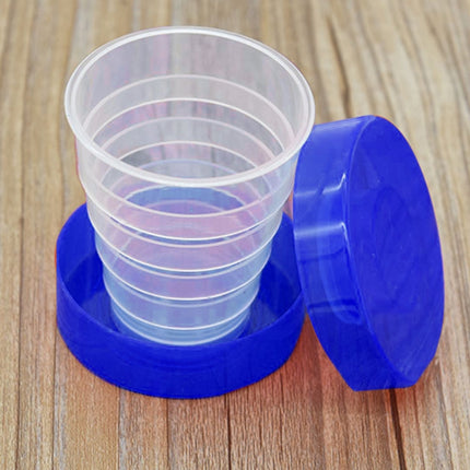 4 PCS 200ml Fashionable Outdoor Activity Using Plastic Portabel Folding Dringking Cup-garmade.com