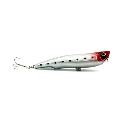 HENGJIA Artificial Fishing Lures Popper Bionic Fishing Bait with Hooks, Length: 10.5 cm, Random Color Delivery-garmade.com