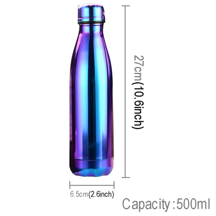 500ml Heat Insulated Stainless Steel Fashionable Outdoor Style Vacuum Thermos-garmade.com