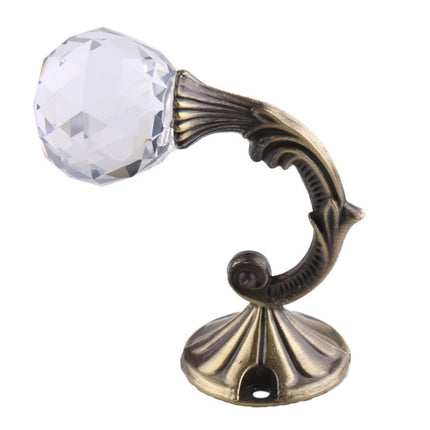 2 PCS Retro Water Wafer Head Barb Curtain Decorative Wall Hook(Bronze)-garmade.com