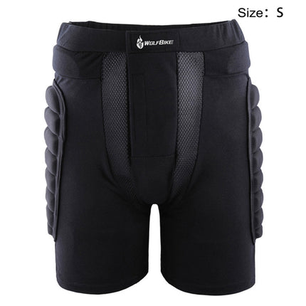 WOLFBIKE Adult Skiing Skating Snowboarding Protective Gear Outdoor Sports Hip Padded Shorts, Size : S-garmade.com
