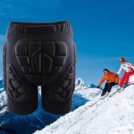 WOLFBIKE Adult Skiing Skating Snowboarding Protective Gear Outdoor Sports Hip Padded Shorts, Size : S-garmade.com