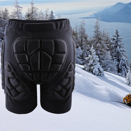 WOLFBIKE Adult Skiing Skating Snowboarding Protective Gear Outdoor Sports Hip Padded Shorts, Size : M-garmade.com