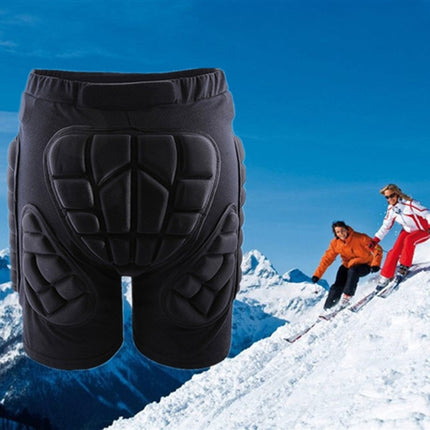WOLFBIKE Adult Skiing Skating Snowboarding Protective Gear Outdoor Sports Hip Padded Shorts, Size : XL-garmade.com