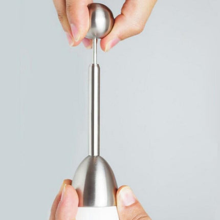 Kitchen Tools Stainless Steel Egg Scissors Opener, Size: 4.5*14.5cm-garmade.com