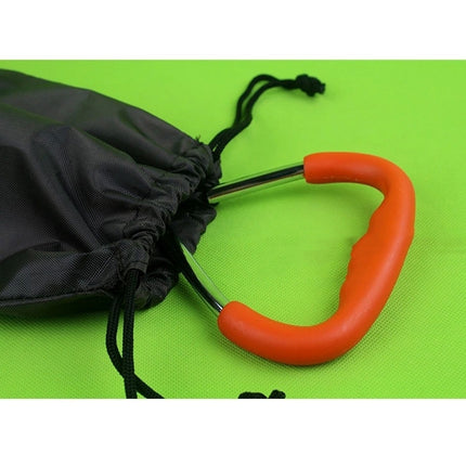 Dog Pile Fixation Spiral Nail with Handle For Medium Small Dog Long Training Outdoor, Size: 45cm*9mm-garmade.com