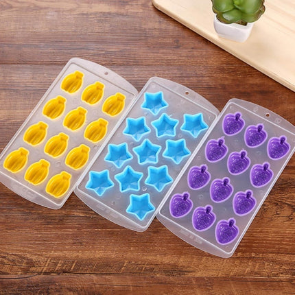 Banana Shaped Silicon Ice Cube Tray / Ice Mold Random Color-garmade.com