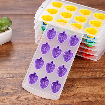 Grape Shaped Silicon Ice Cube Tray / Ice Mold Random Color-garmade.com