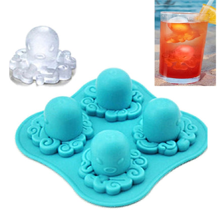 Adorable Octopus Mold Silicone Ice Cube Tools Ice Cream Cube Tray / Ice Mold-garmade.com