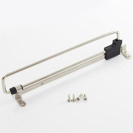 Telescopic Rail Pull-Out Wardrobe Clothes Hanger（40cm)-garmade.com