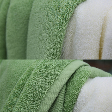 Add Thick Add Large Pure Cotton Bath Towel, Size: 70*140cm (Grey)-garmade.com