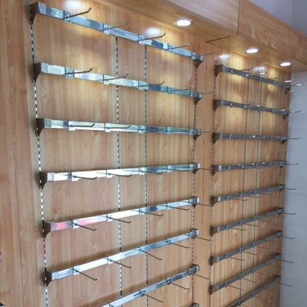 2 PCS Wall Bracket Square Tube Hook for Clothing Store Supermarket Displaying-garmade.com