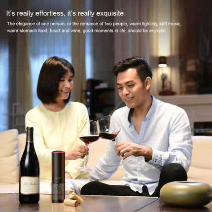Original Xiaomi Youpin CIRCLE JOY Automatic Rechargeable Electric Wine Bottle Opener(Black)-garmade.com