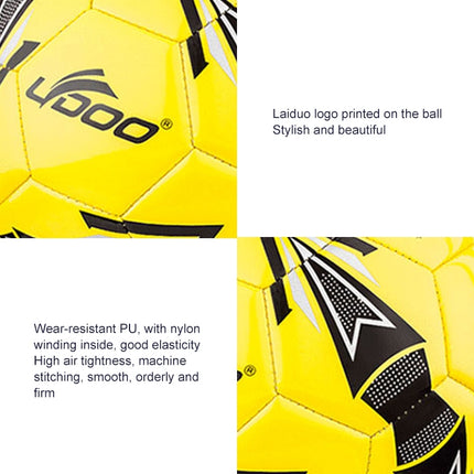 21.5cm PU Leather Sewing Wearable Match Football-garmade.com