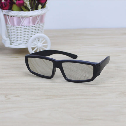 ABS Frame Solar Eclipse Glasses Eye Protection Safe Solar Viewer(Black)-garmade.com