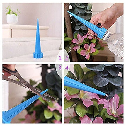 Cone Watering Spike Automatic Watering Irrigation Spike Garden Plant Flower Drip Sprinkler, Random Color Delivery-garmade.com