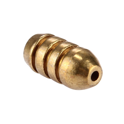 4g Threaded Copper Bullet Fishing Sinker Fishing Weights Soft lure Accessory-garmade.com