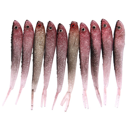 10 PCS Small Sequins Fish Shape Fishing Lures Artificial Fishing Bait, Length: 12.5cm-garmade.com