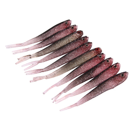 10 PCS Small Sequins Fish Shape Fishing Lures Artificial Fishing Bait, Length: 12.5cm-garmade.com