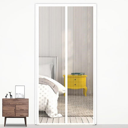 Magic Mesh Magnetic Mosquito-proof Screen Door Curtain, Size:190x100cm(White)-garmade.com