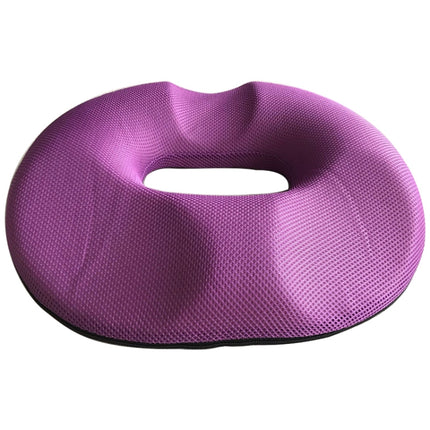 Office Thickening Mesh Hip Anti-Hemorrhoids Cushion, Size: 45x41x7cm (Purple)-garmade.com