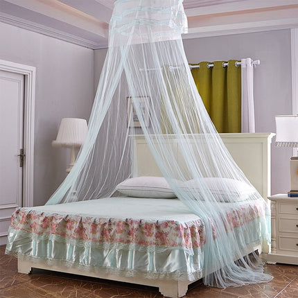 Household Circular Suspended Ceiling Mosquito Net Princess Tents(Green)-garmade.com
