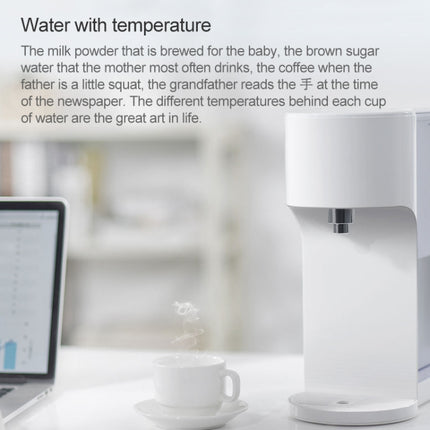 Original Xiaomi VIOMI 1A Portable Intelligent Instant Hot Water Machine, Capacity : 4L, Chinese Plug(White)-garmade.com