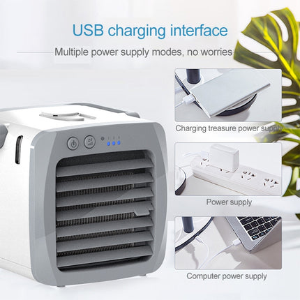 Mini Portable Household USB Refrigeration Air Conditioning Fan Air Cooler-garmade.com