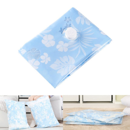 Space Saving Orchids Pattern Vacuum Storage Bag, Thinken Quilts Clothing Vacuum Seal Storage Bag with, Size: 70*100 cm-garmade.com