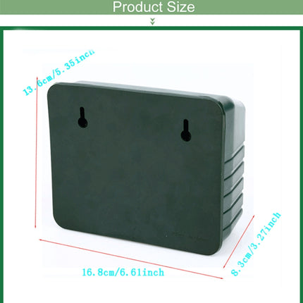 SK131 High-power Ultrasonic Electronic Rat Repeller Analog Alarm Sound Intelligent Pest Killer, UK Plug-garmade.com