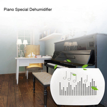 INVITOP Mini Portable Piano Musical Instrument Moisture-proof Dehumidifier Wardrobe Kitchen Shoe Cabinet Automatic Moisture Absorber, UK Plug(White)-garmade.com