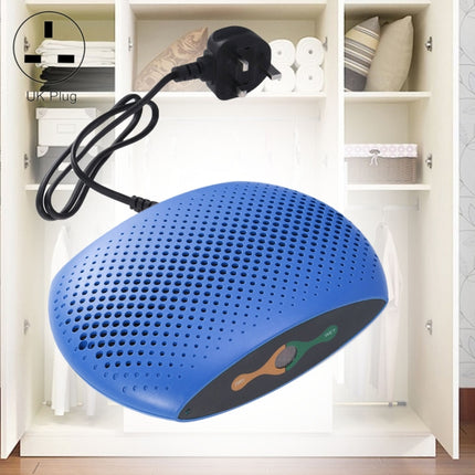 INVITOP Portable Household Wardrobe Piano Moisture-proof Dehumidifier Air Moisturizing Dryer Moisture Absorber, UK Plug (Blue)-garmade.com