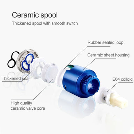 KE6024 Multifunctional Spring Drawing Cold Hot Mixing Water Nozzle Water Filter Adapter Water Purifier Saving Tap-garmade.com