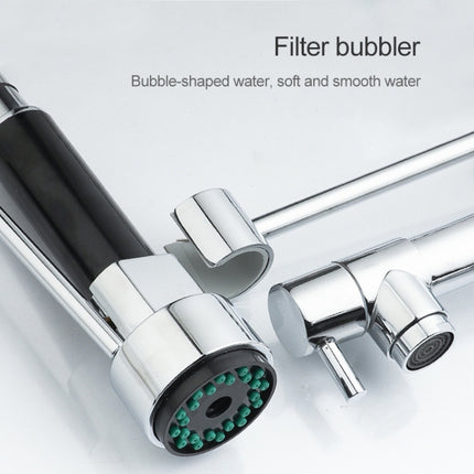 KE6024 Multifunctional Spring Drawing Cold Hot Mixing Water Nozzle Water Filter Adapter Water Purifier Saving Tap-garmade.com